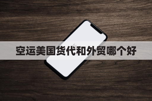 空运美国货代和外贸哪个好(货代和海外仓的区别)