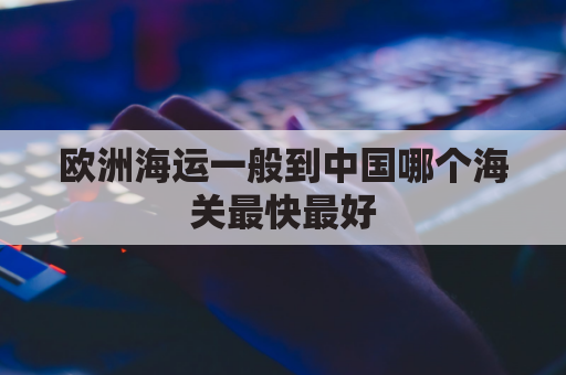 欧洲海运一般到中国哪个海关最快最好(海运 欧洲)