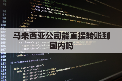 马来西亚公司能直接转账到国内吗(马来西亚的公司在中国合法吗)