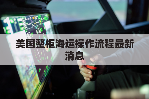 美国整柜海运操作流程最新消息(美国海运集装箱价格)