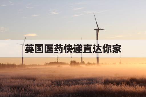 英国医药快递直达你家