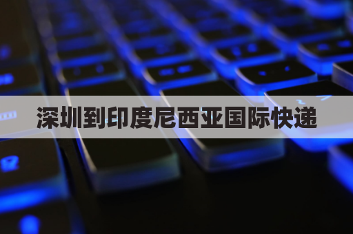 深圳到印度尼西亚国际快递(深圳到印度尼西亚货代)