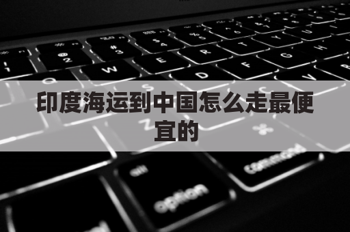 印度海运到中国怎么走最便宜的(印度到中国海运直航)