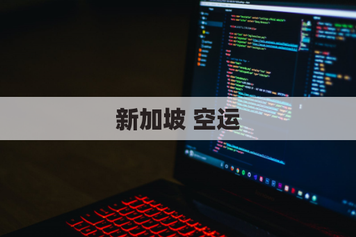 新加坡 空运(新加坡空运清关要多久)